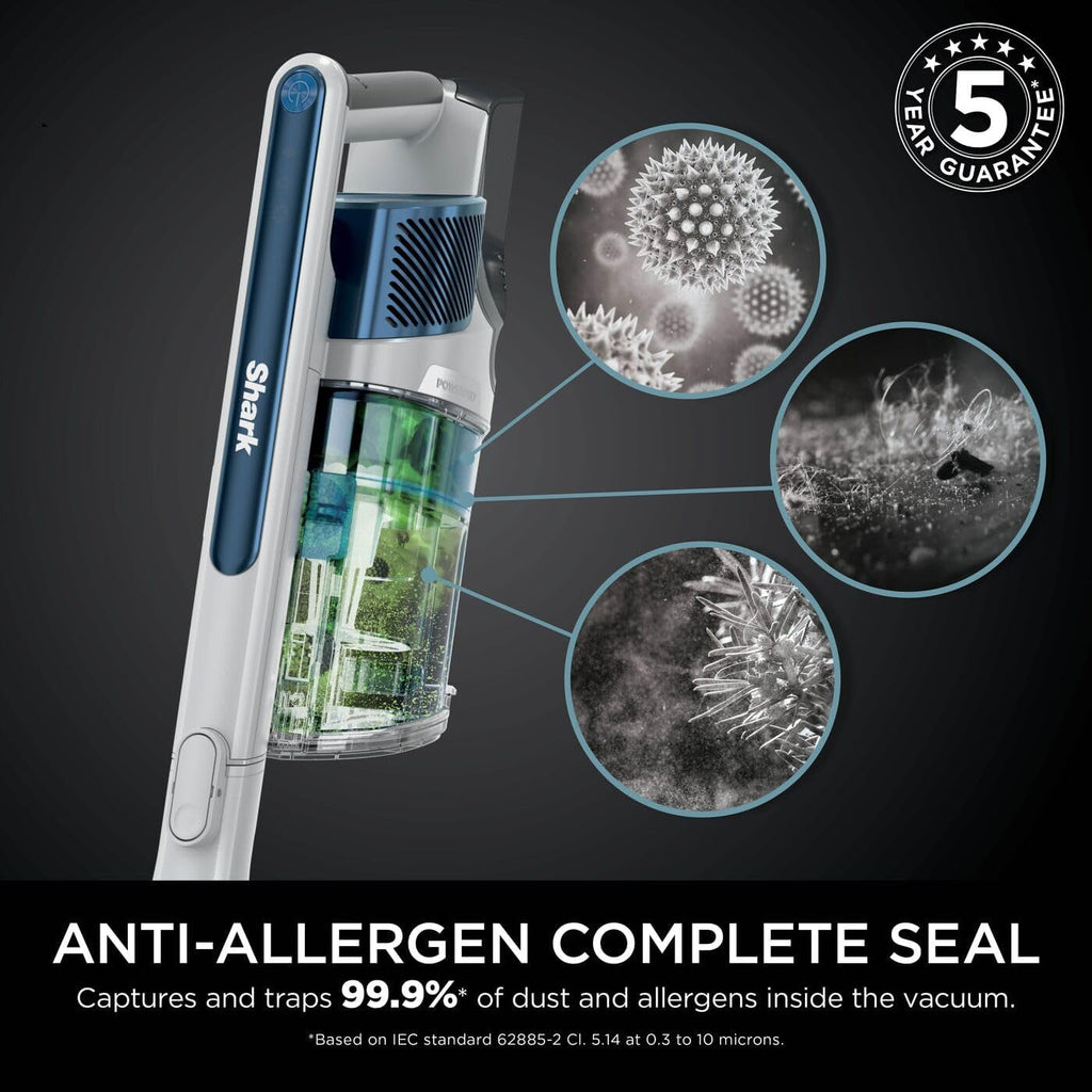 Cordless Stick Vacuum Cleaner, Lightweight, Floor Detect Technology, Anti-Hair Wrap Technology, Anti-Allergen Complete Seal