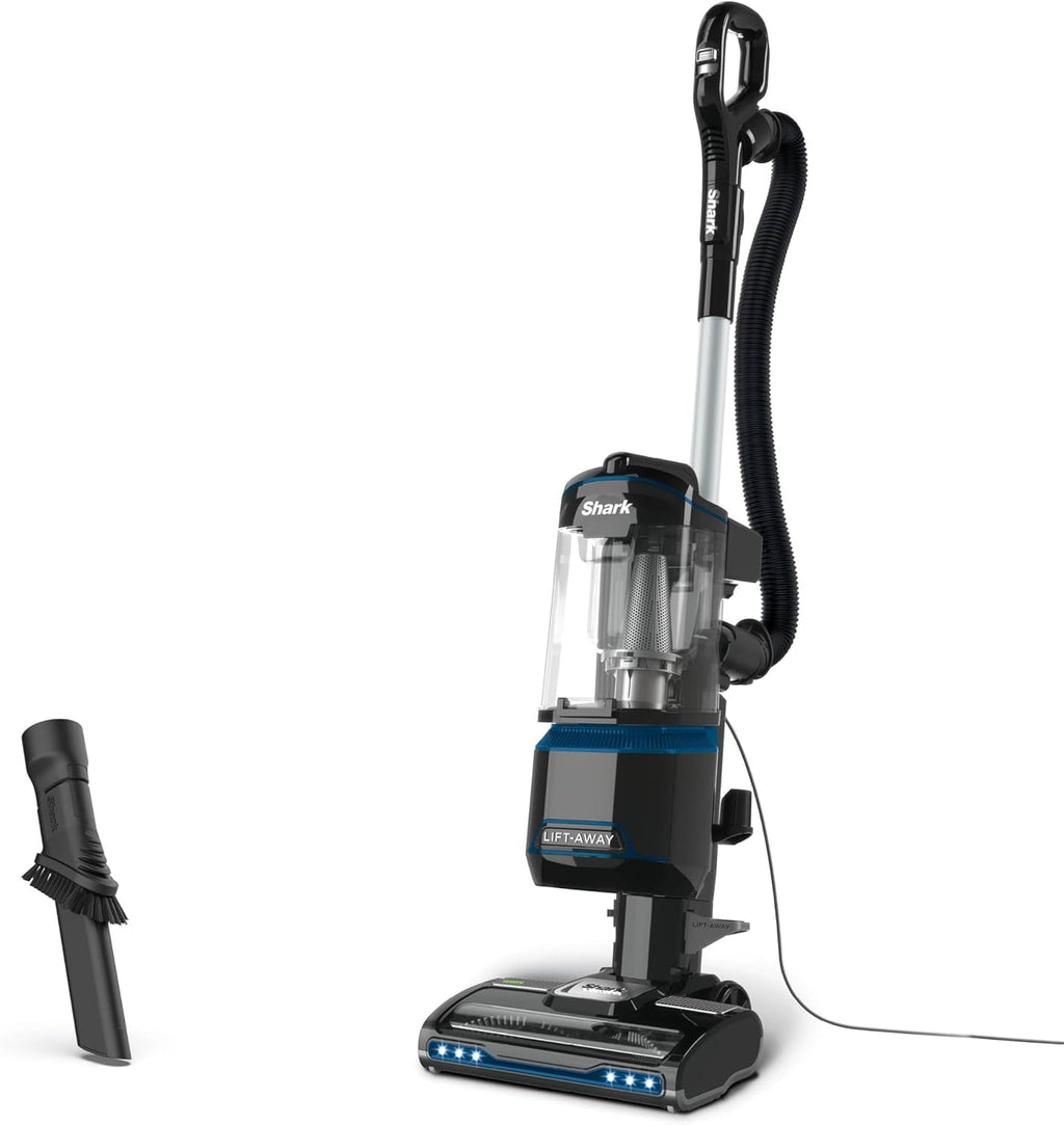 Corded Upright Vacuum Cleaner 1.1L with Lift-Away Technology, LED Headlights, Anti-Allergen, 8M Cord, 750W, Crevice, Multi-Surface Tools