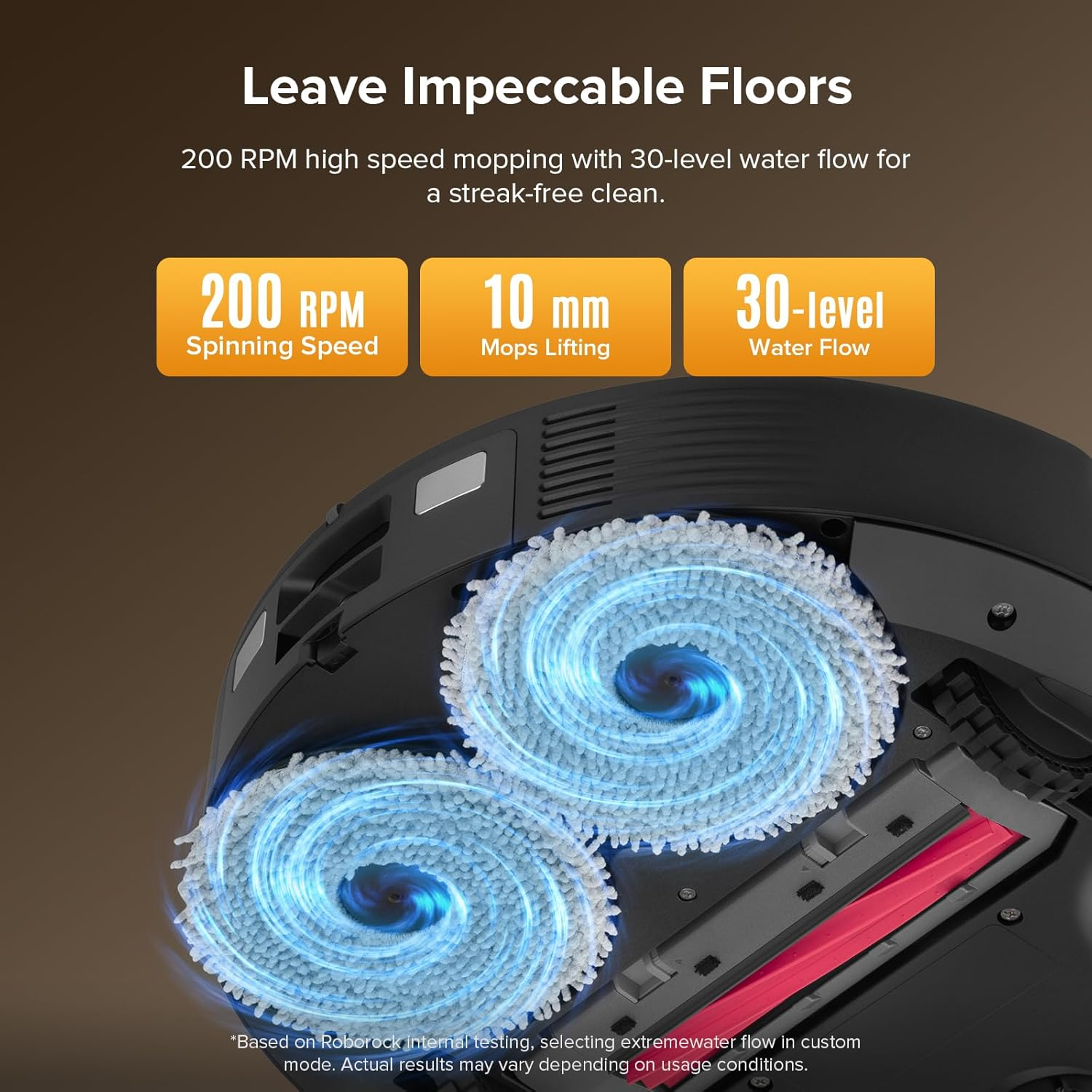 Robot Vacuum Cleaner with Mop, 10,000Pa Suction, Upgraded from Qrevo S, Dual Anti-Tangle Brushes, Smart Obstacle Avoidance