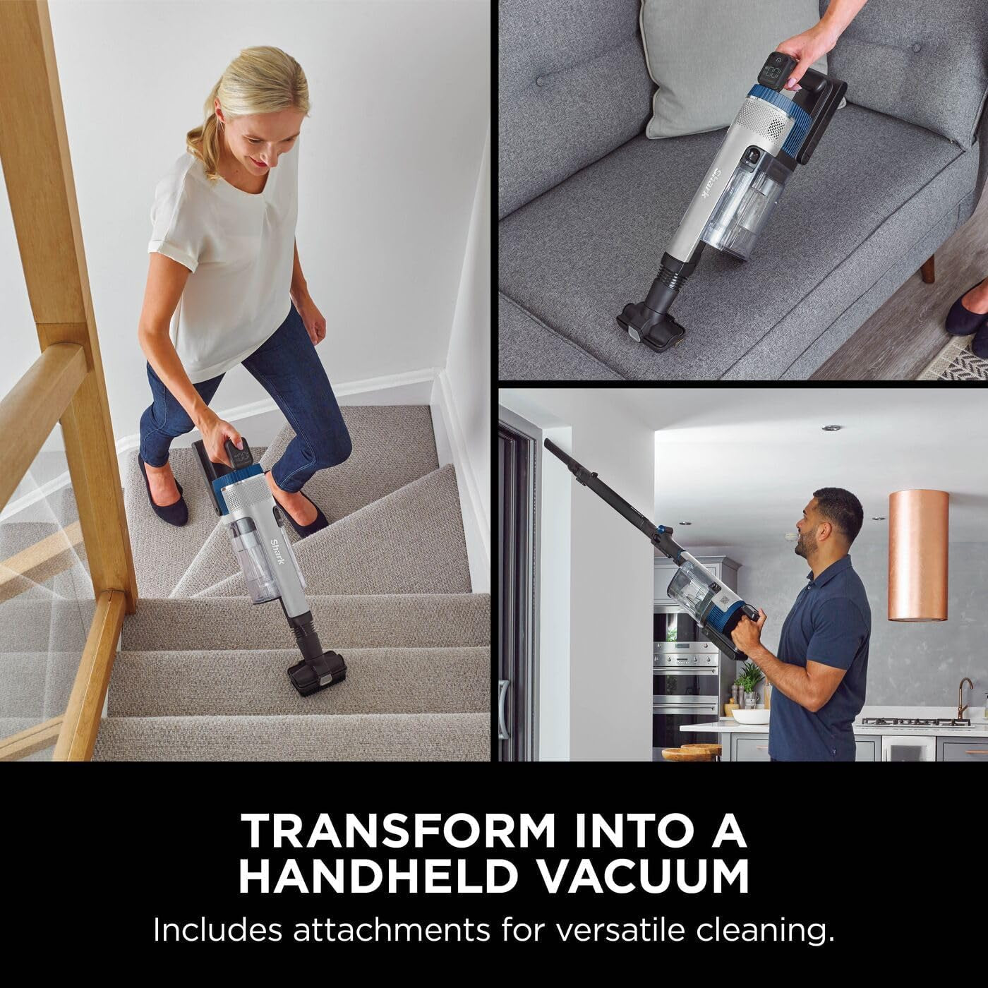 Cordless Pet Pro Stick Vacuum Cleaner with anti Hair Wrap Plus, Clean Sense IQ, Duoclean, 60Min Run-Time, Removable Battery, 4 Tools