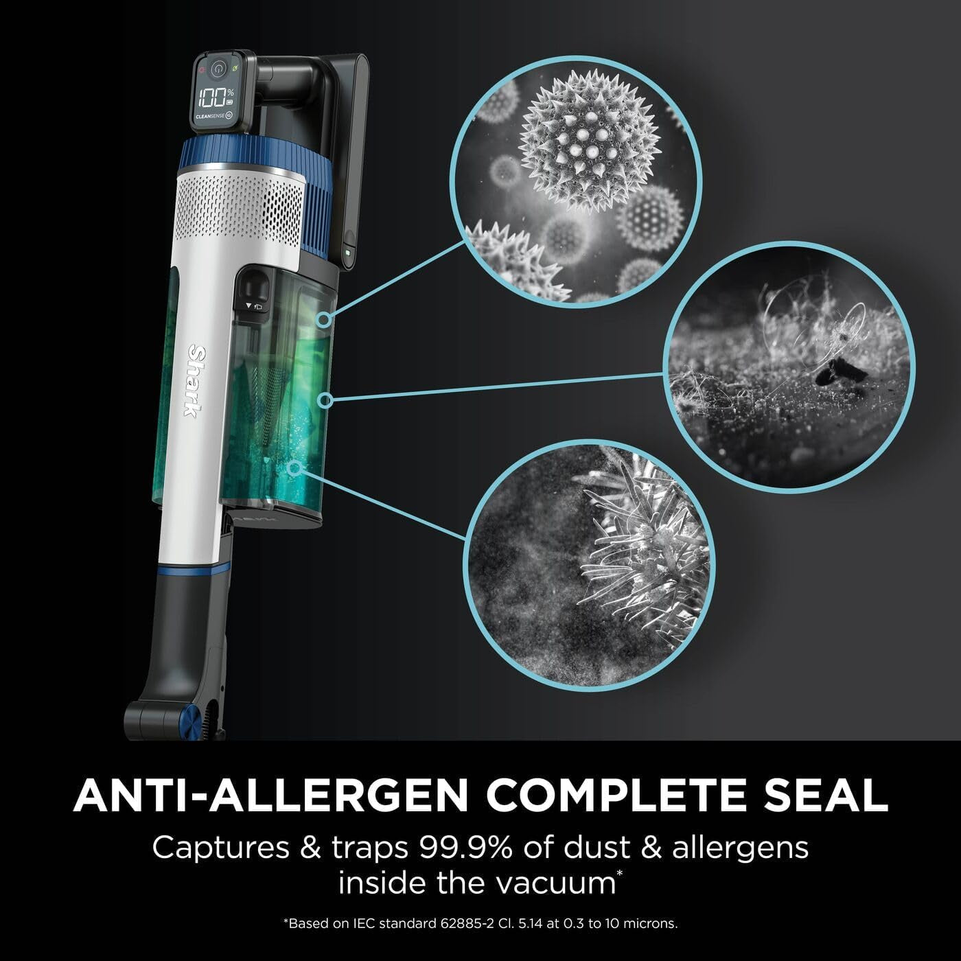 Cordless Pet Pro Stick Vacuum Cleaner with anti Hair Wrap Plus, Clean Sense IQ, Duoclean, 60Min Run-Time, Removable Battery, 4 Tools