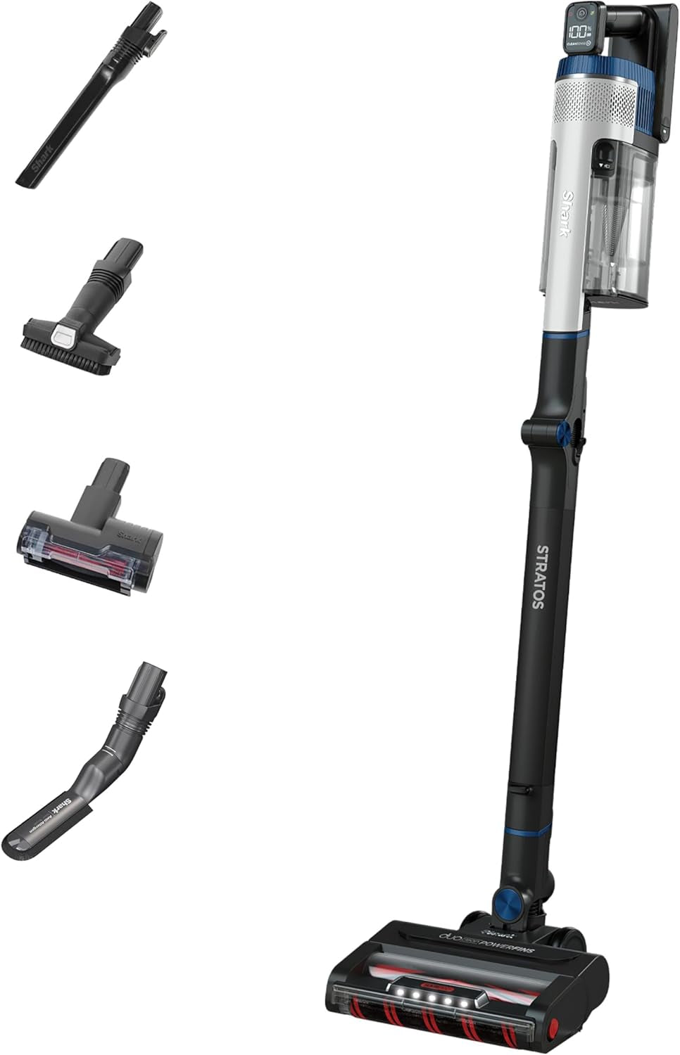 Cordless Pet Pro Stick Vacuum Cleaner with anti Hair Wrap Plus, Clean Sense IQ, Duoclean, 60Min Run-Time, Removable Battery, 4 Tools