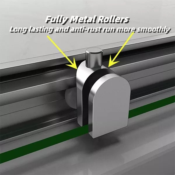 Quadrant Shower Enclosure Walk In Corner Cubicle 6mm Glass Screen Door and Tray