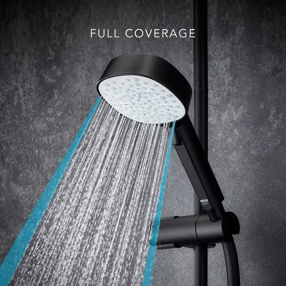 Mira Relate ERD Dual Thermostatic Bar Mixer Shower with Adjustable & Fixed Head