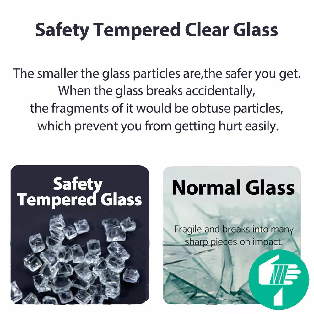 Pivot Bifold  Shower Enclosure Door Glass Screen Walk In Cubicle Panel & Tray