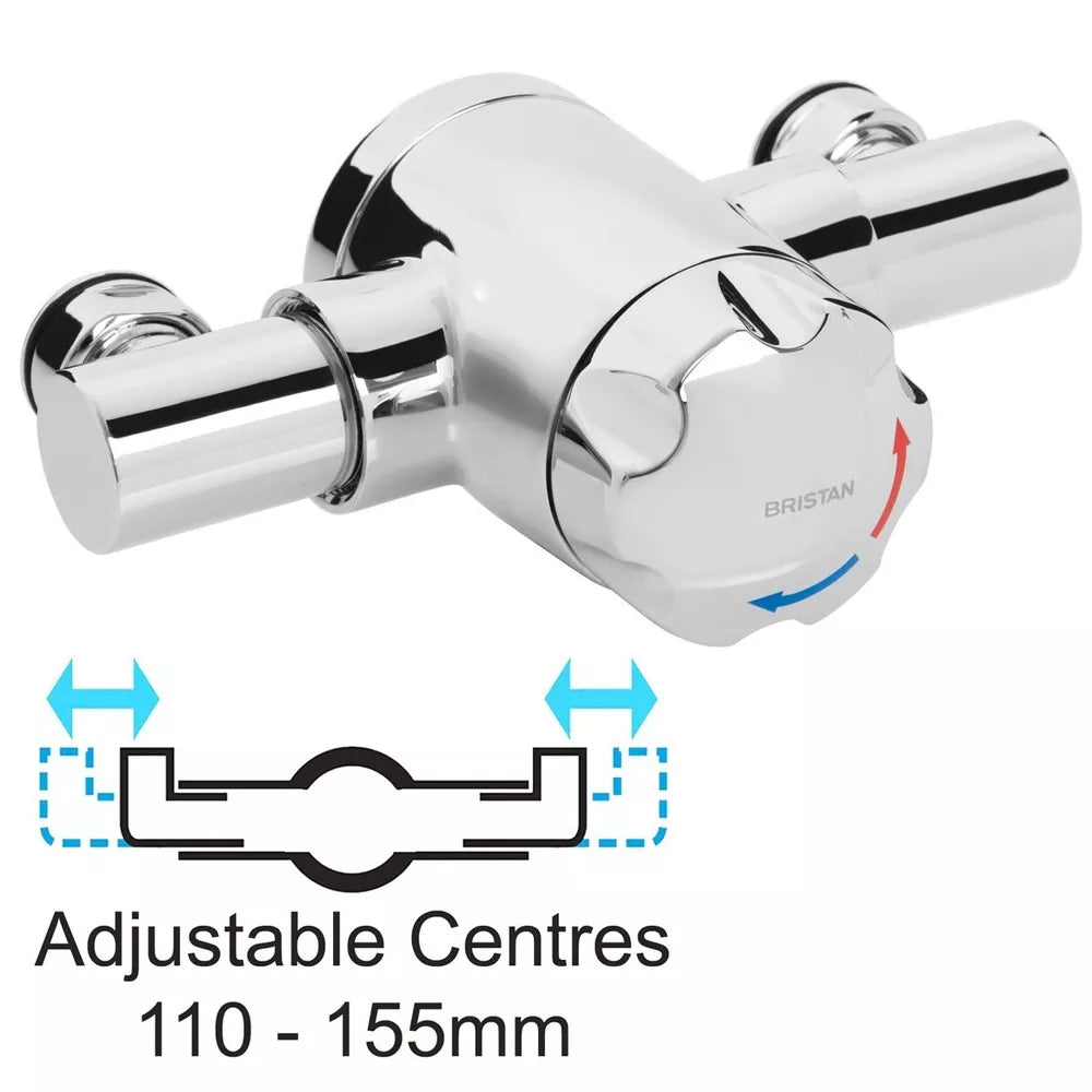 Bristan Thermostatic Mini Mixer Shower Valve RP Mira 133 140mm 143mm 150mm 153mm
